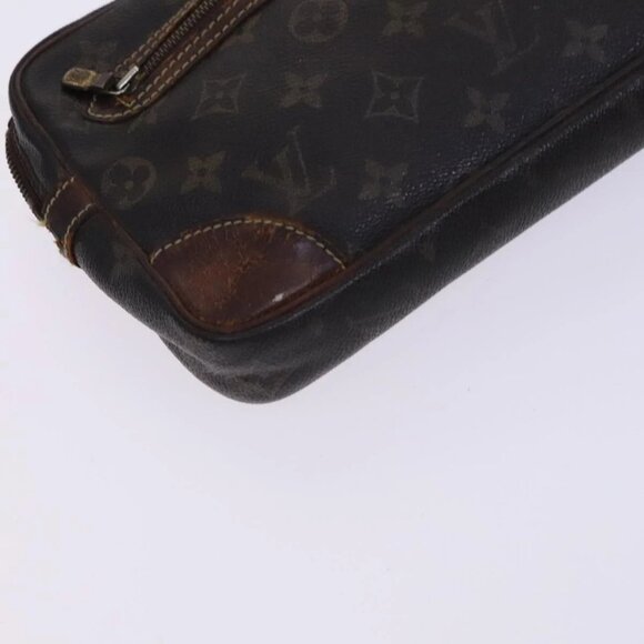 LOUIS VUITTON Monogram Clutch Bag 2Set LV Auth - Picture 2 of 16